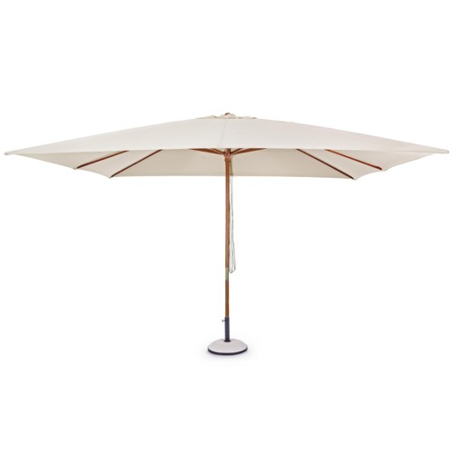 Пляжный зонт Неаполь 270 см бежевый прямоугольный (диаметр купола 3х4 м)